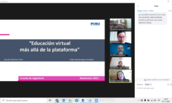 Mesa de Capital Humano realizó charla IP Chile  “Educación virtual más allá de la plataformas”