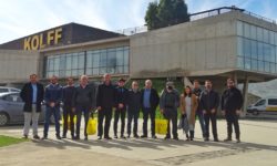 Socios AIE recorrieron la Planta de KOLFF en Chile