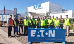 Socios AIE realizaron visita técnica a planta de Eaton